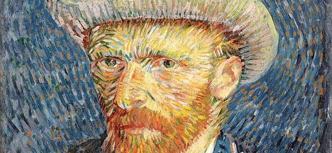 DOCU_GRUPO A handout photograph shows Self-portrait, by Vincent van Gogh