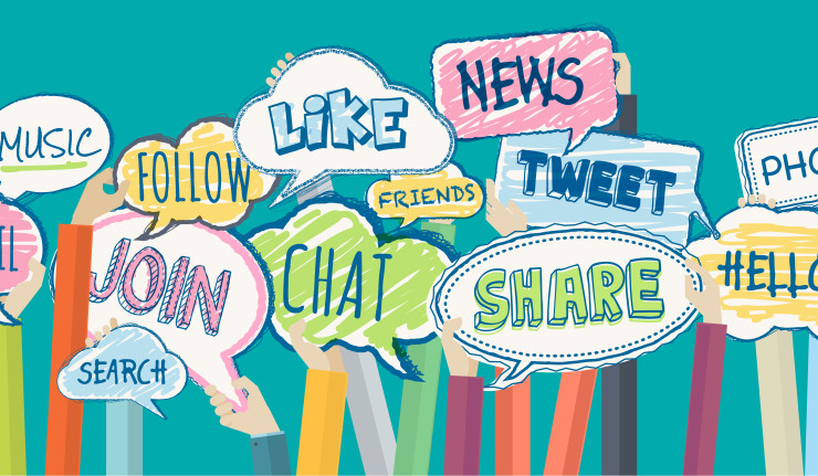 redes sociales y jóvenes negocios