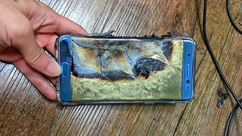 samsung note 7 negocios