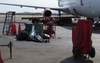 catering aéreo y residuos sólidos negocios