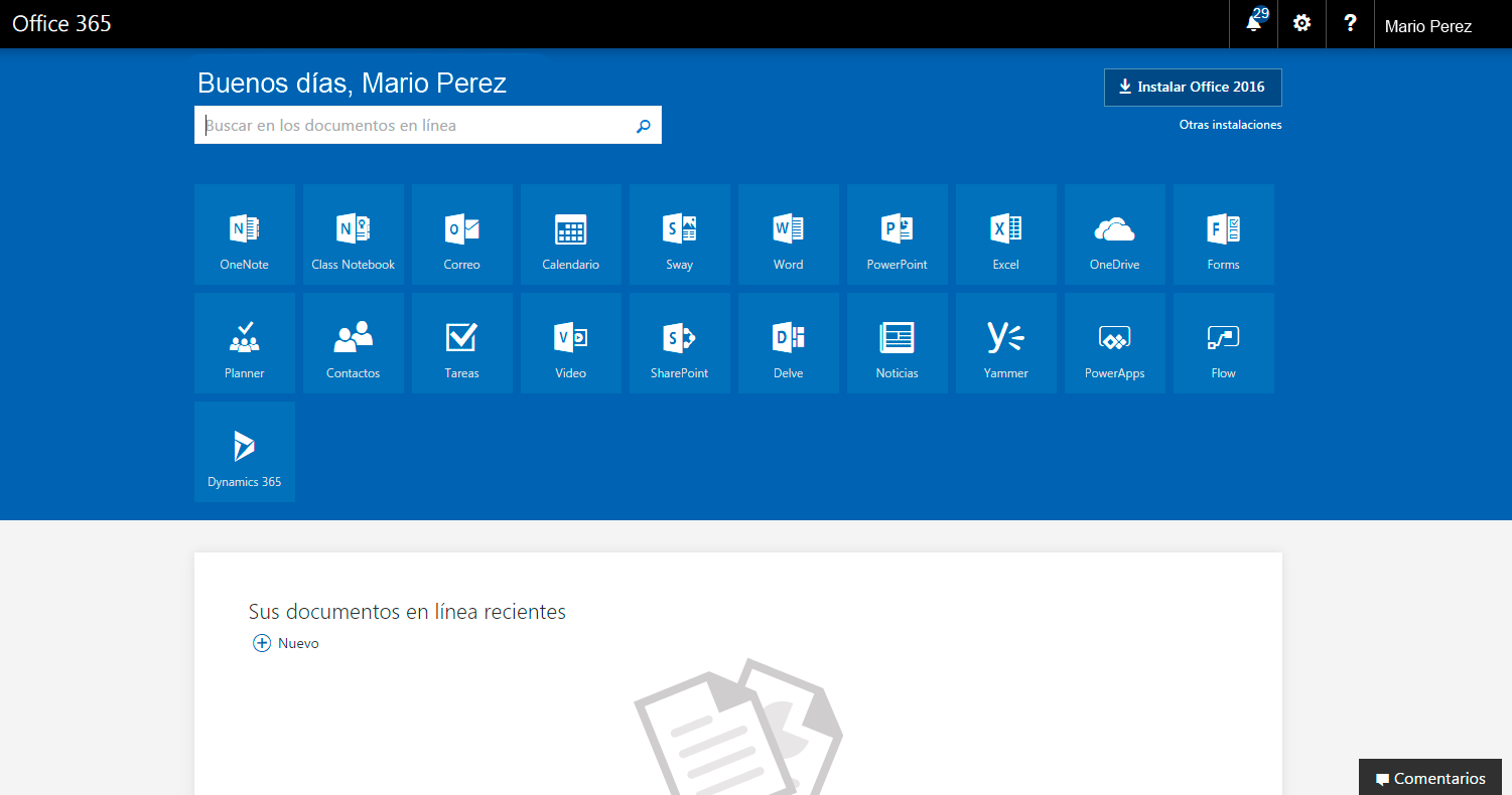 guía office 365 mi vida en upn