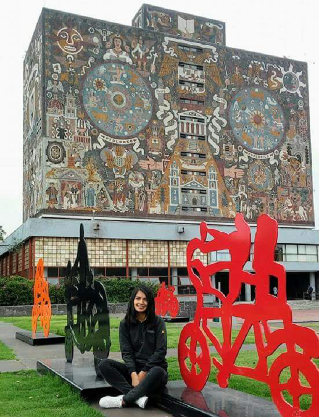 "he cumplido una de mis metas con mi viaje a méxico"