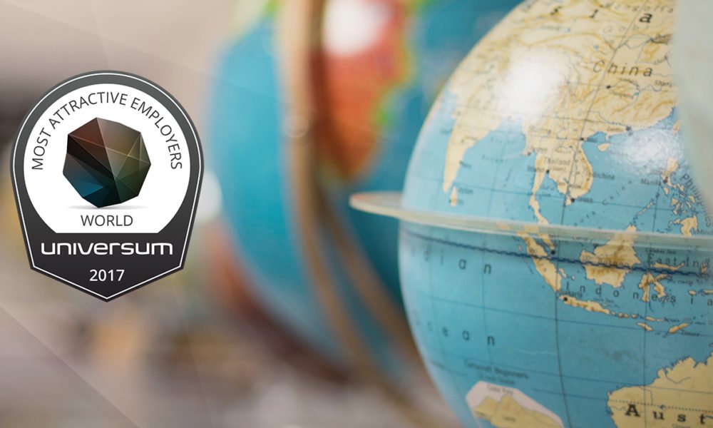 las empresas más atractivas para trabajar según "the world most attractive employers 2017"