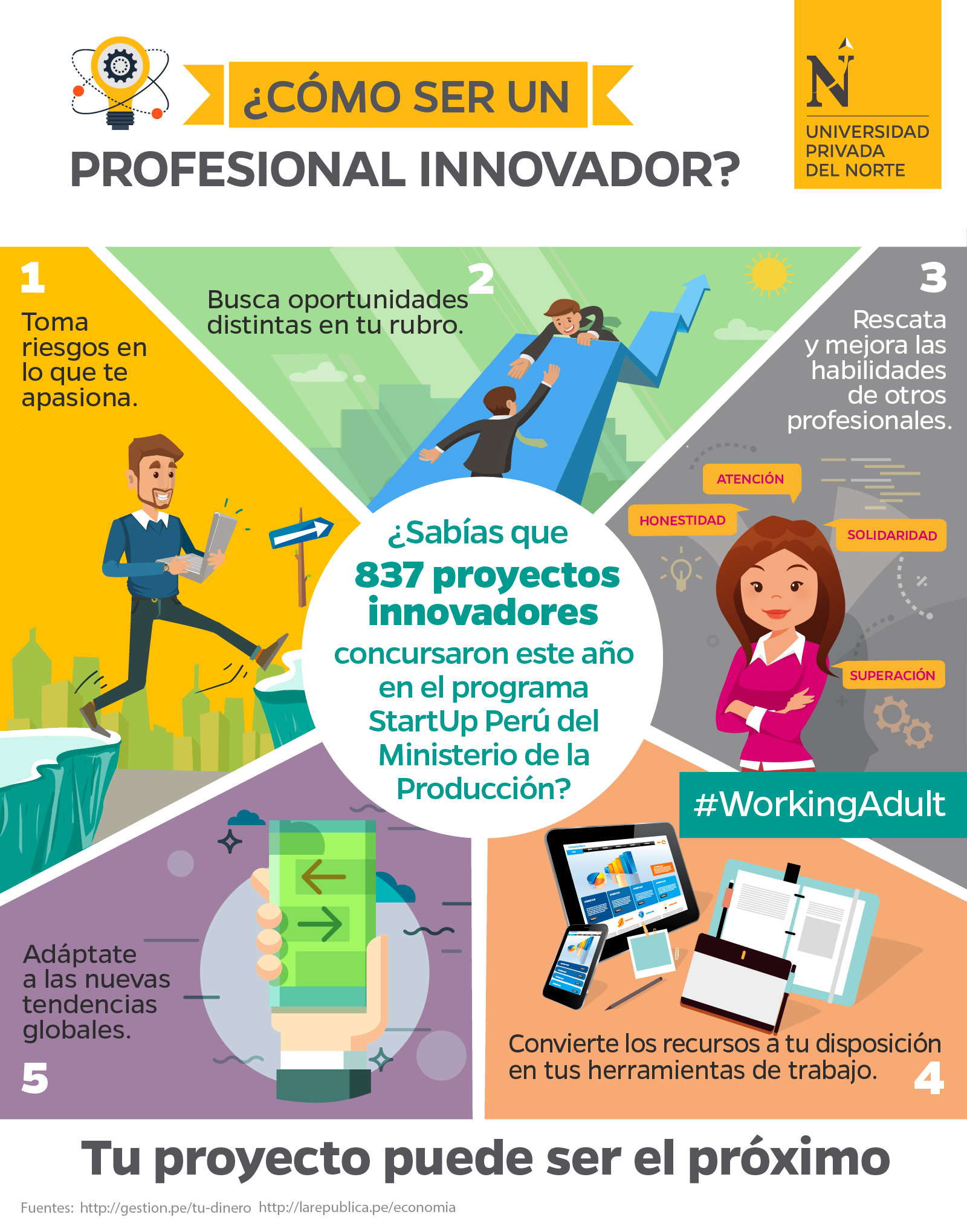 ¿cómo ser un profesional innovador?