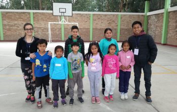 estudiantes de psicología realizan taller de psico-arte en cajamarca