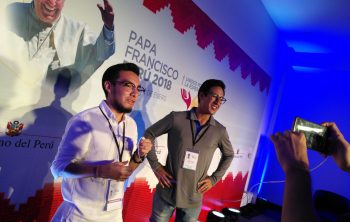 comunicadores upn cubrieron visita del papa francisco a trujillo