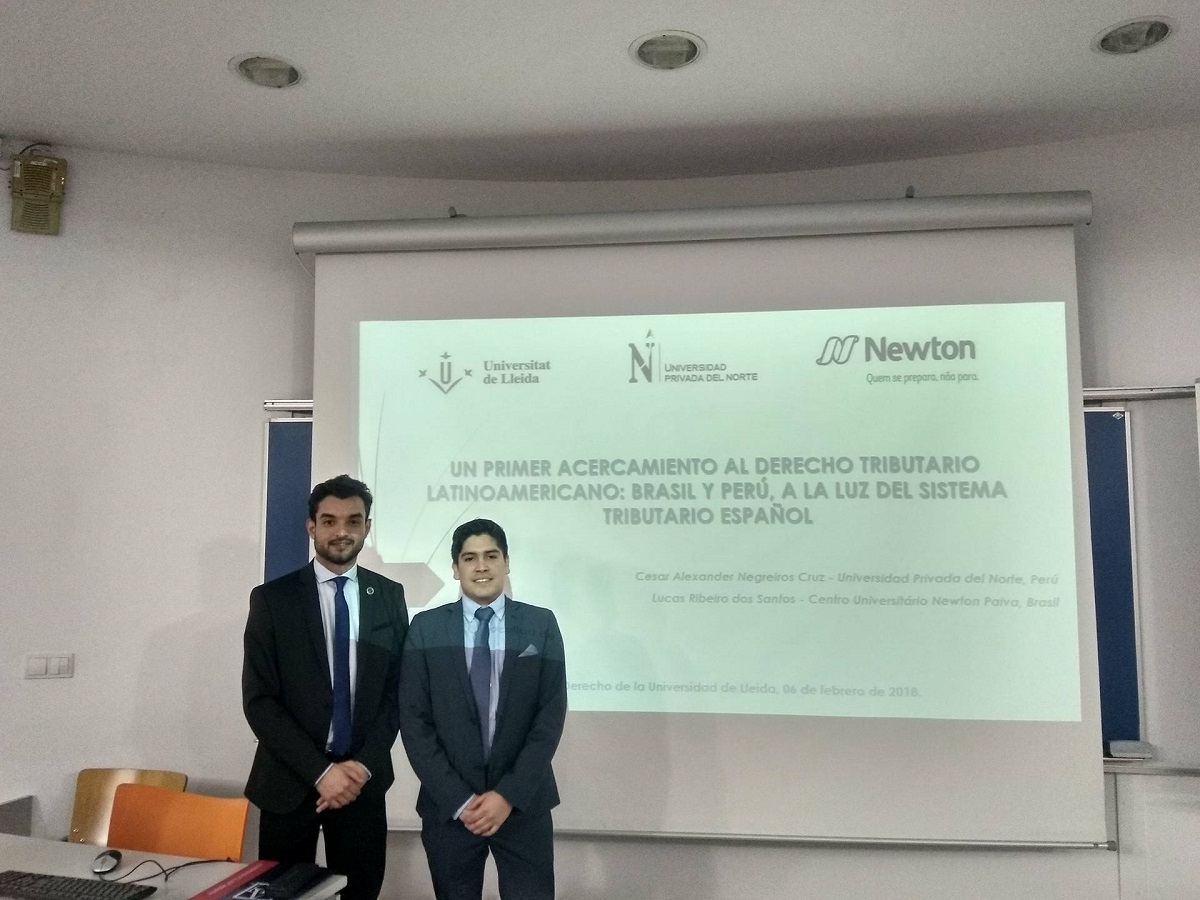 derecho: estudiante upn presenta investigación en universidad de lleida, españa