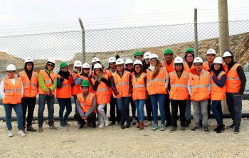 futuros comunicadores visitan operaciones de yanacocha