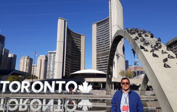 Docente investigador representó a UPN en congreso realizado en Canadá