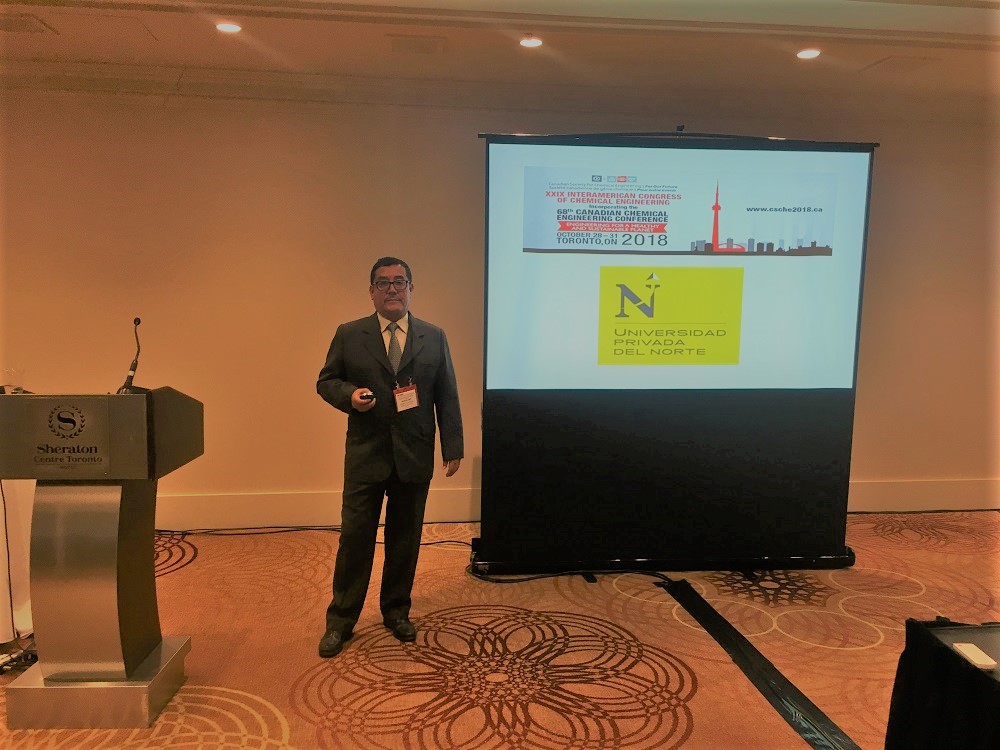 Docente investigador representó a UPN en congreso realizado en Canadá