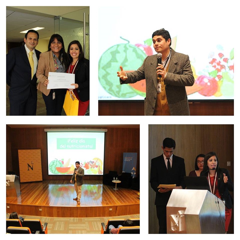 Reconocidos especialistas brindan conferencias por el Día del Nutricionista