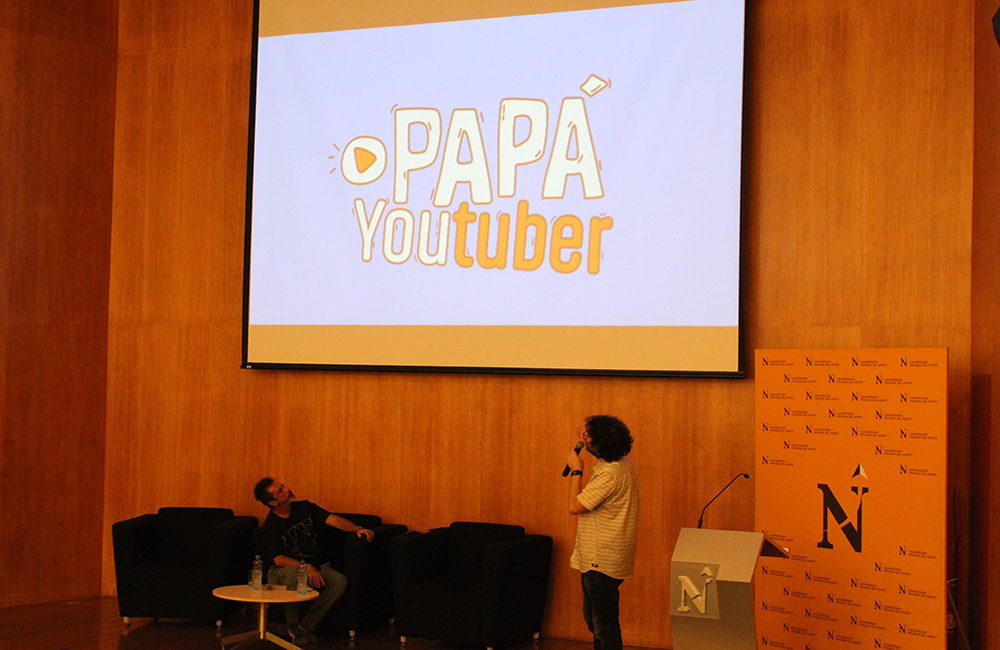 Carlos Carlín nos cuenta sobre su última película Papá Youtuber en UPN