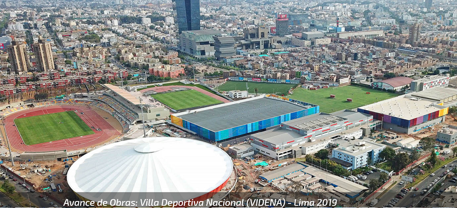 Equipamiento urbano para los Juegos Panamericanos Lima 2019
