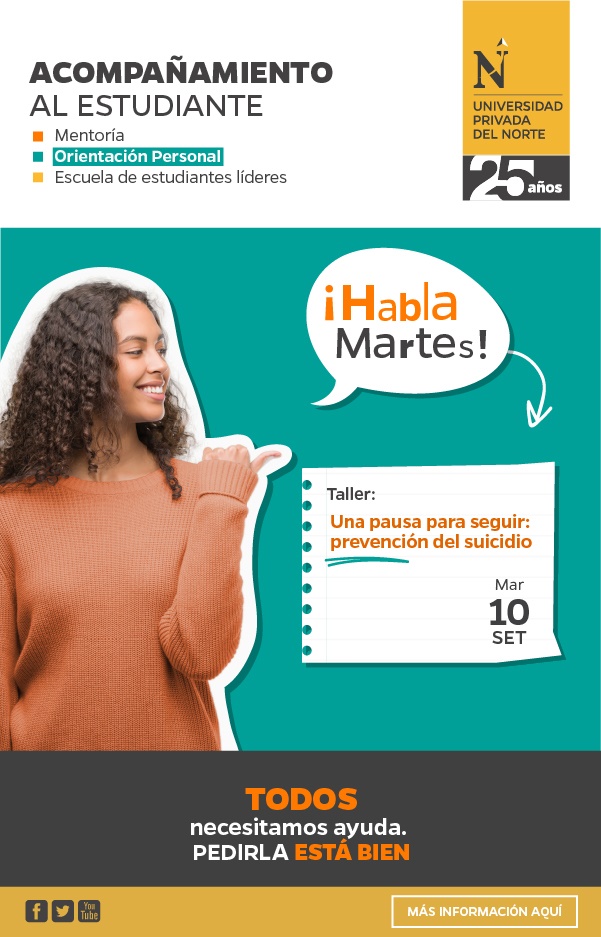Conoce el programa que Habla Martes tiene para ti el semestre 2019-II
