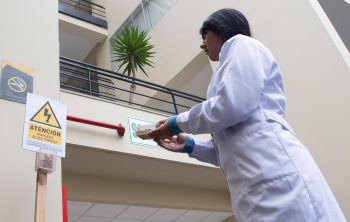Docente UPN desarrolla innovador sistema de señalética para invidentes
