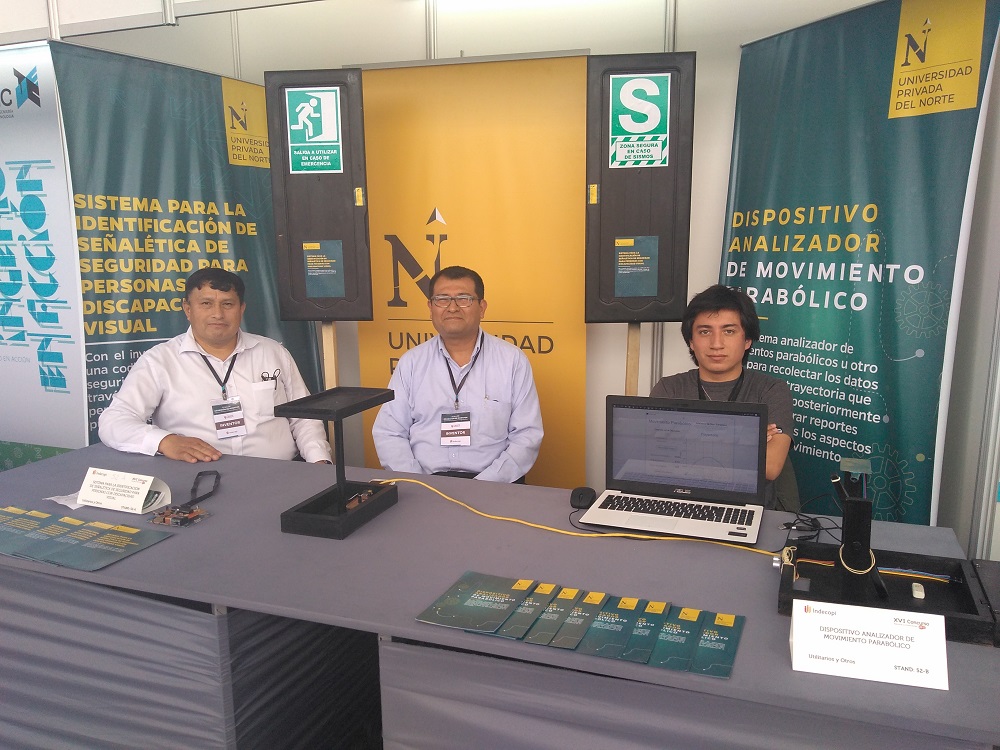 Estudiante de UPN crea dispositivo que permite analizar el movimiento parabólico 