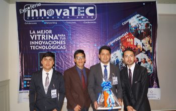 Estudiantes de Ingeniería de UPN obtienen primer lugar en Innovatec Cajamarca 2019