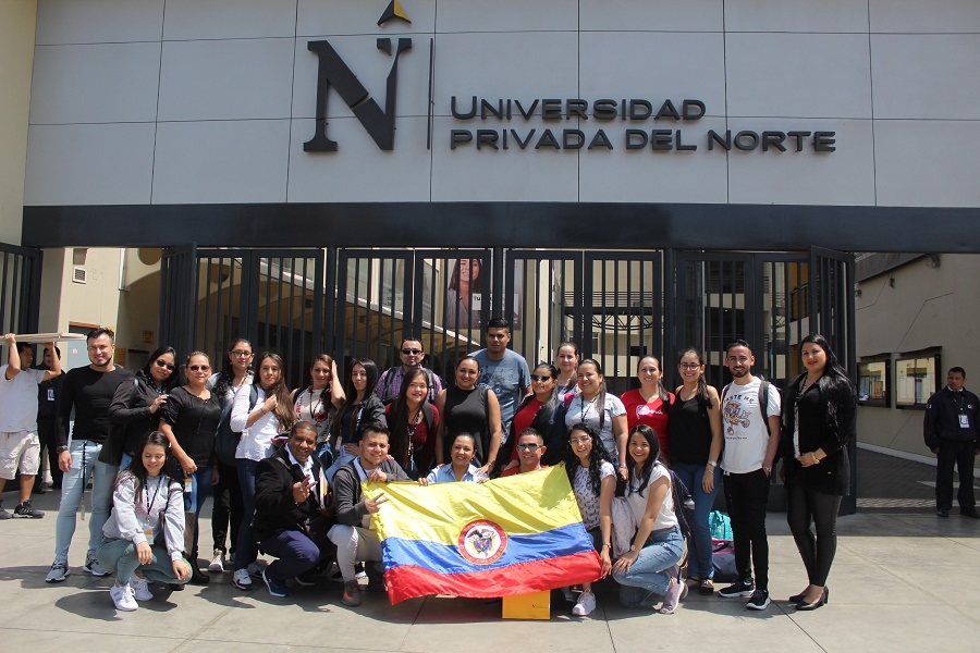 Misión Académica UPN recibió a estudiantes de UNIMINUTO de Colombia