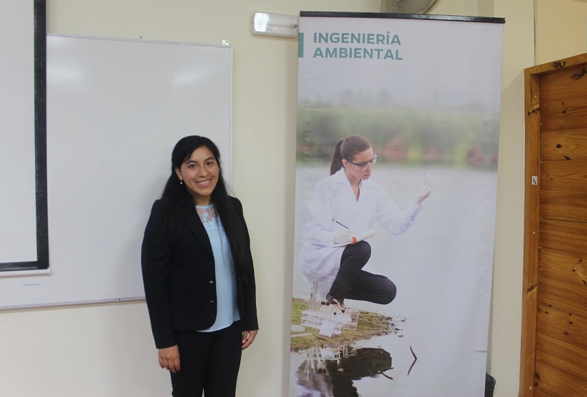 Por primera vez. Estudiante UPN se titula de ingeniera industrial mediante la presentación de artículo científico