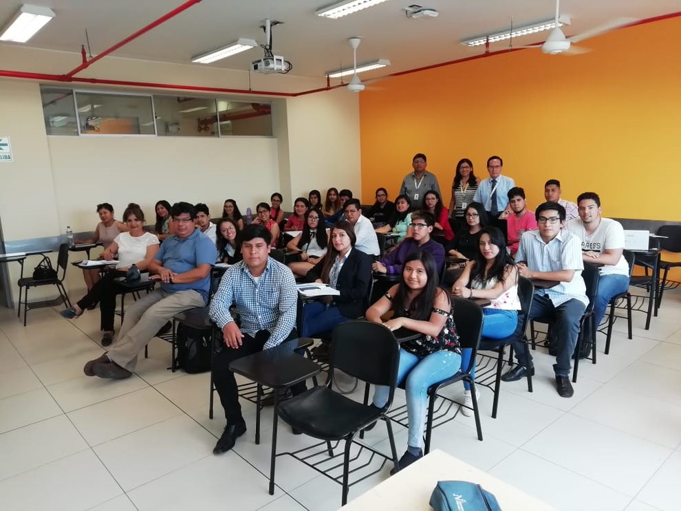 Estudiantes UPN se capacitan para gestionar los Núcleos de Apoyo Contable y Fiscal (NAF) de SUNAT