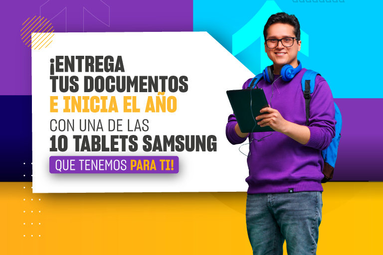 entrega tus documentos y gana una tablet