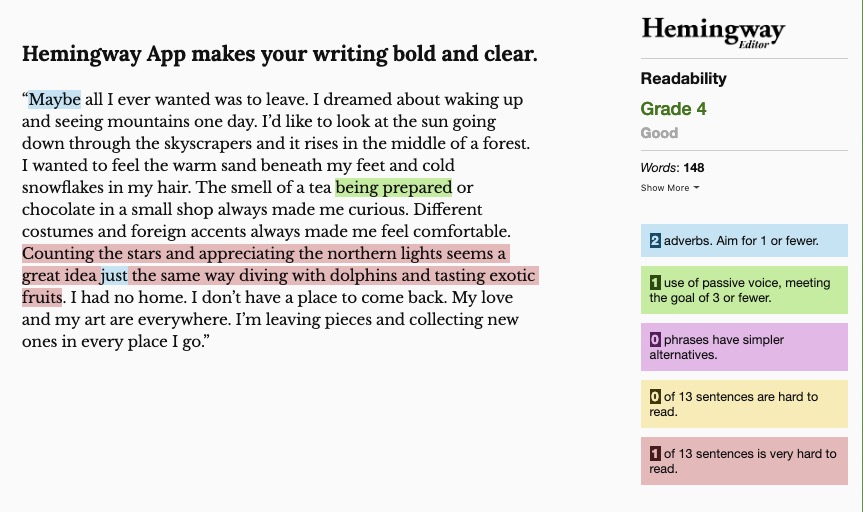 Hemingway-app