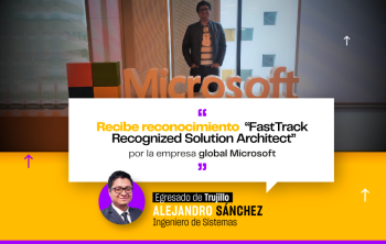 Alejandro Sánchez egresado UPN