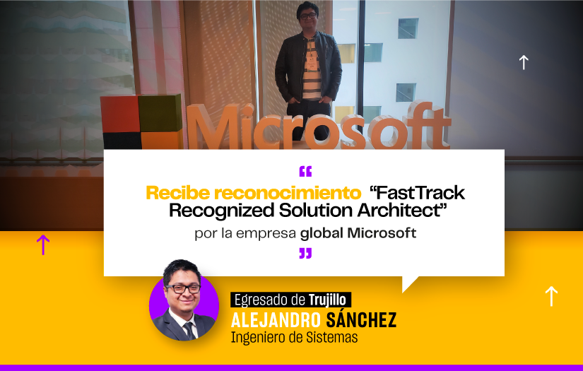 Alejandro Sánchez egresado UPN
